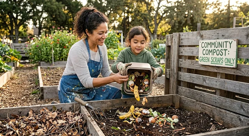 Gestion des déchets : du compost au réemploi